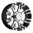 Xtreme Alloys Series 8101 Gloss Black wAccents Finish